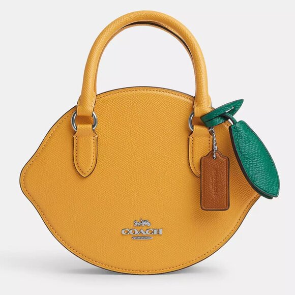 🍋Coach Lemon Crossbody - Picture 1 of 12